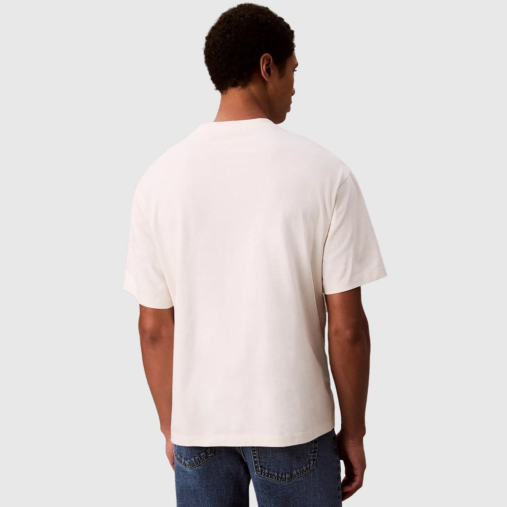 Chain Stitch T-Shirt - Offwhite