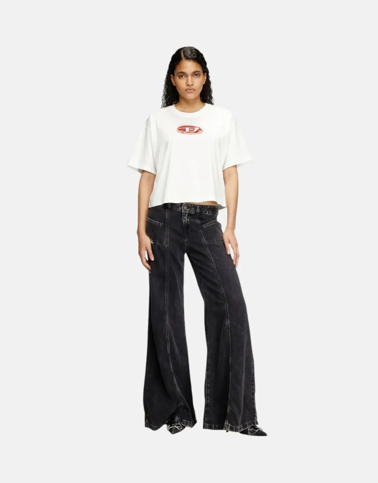 Diesel T-Buxt Crop T-Shirt