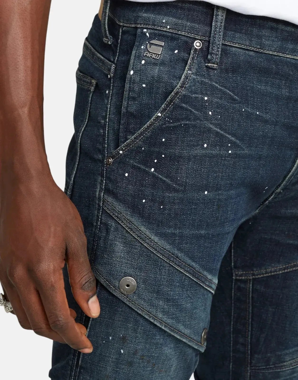 G-Star RAW Airblaze 3D Skinny Cosmic Blue Jeans