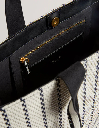 Women's RIVEREN-Woven Webbing Large Shopper Bag