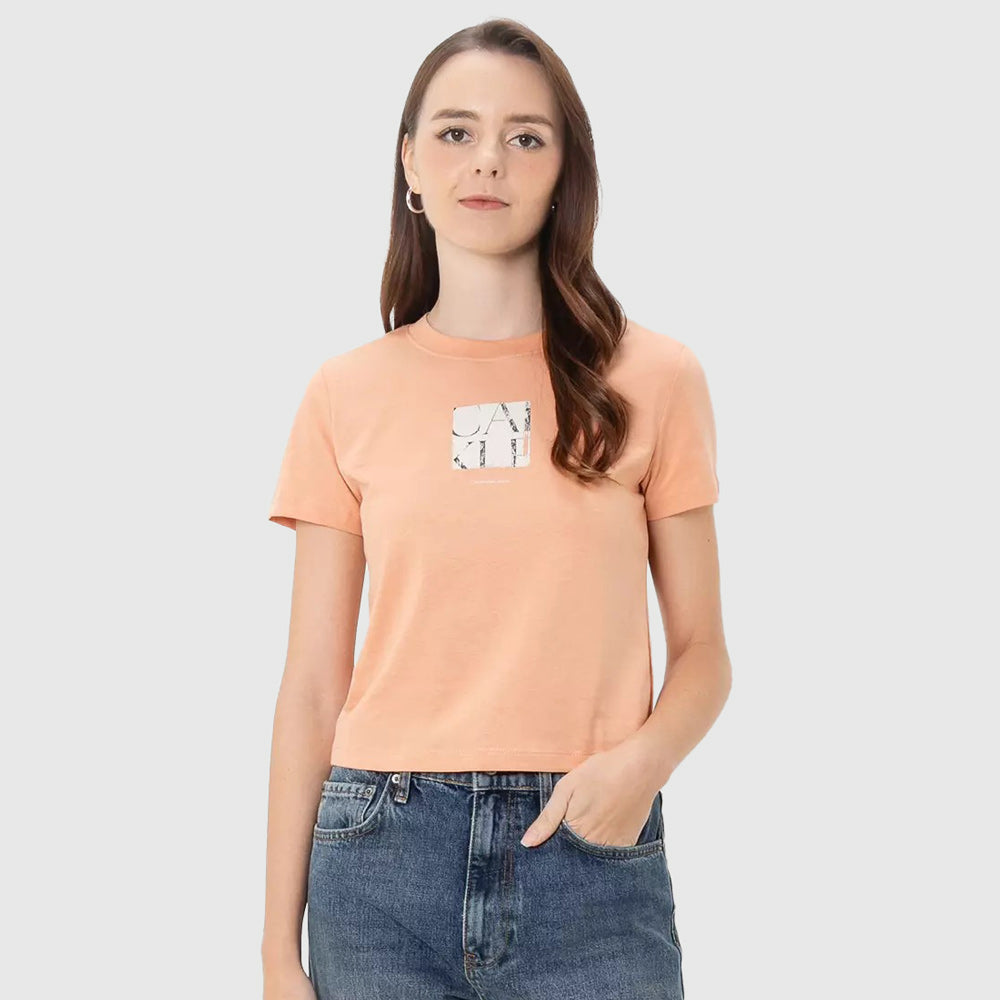 Graphic Baby T - Shirt - Coral