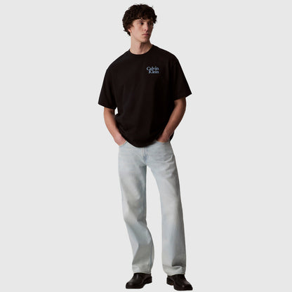 Script Graphic T-Shirt - Black