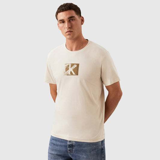 CK Box T-Shirt - Moonbeam