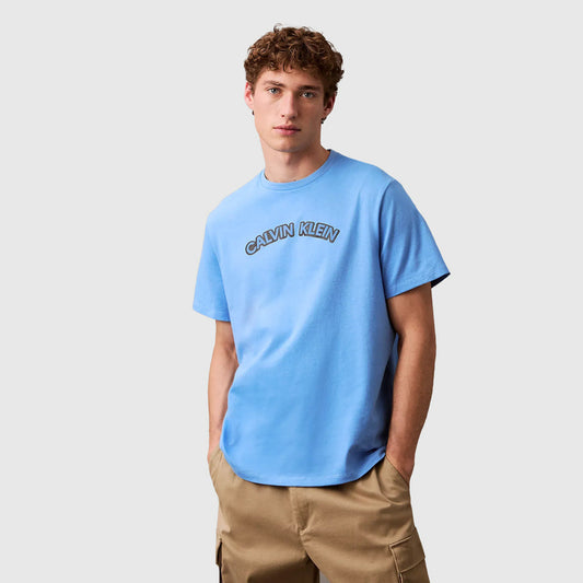 Curve Calvin T-Shirt - Blue