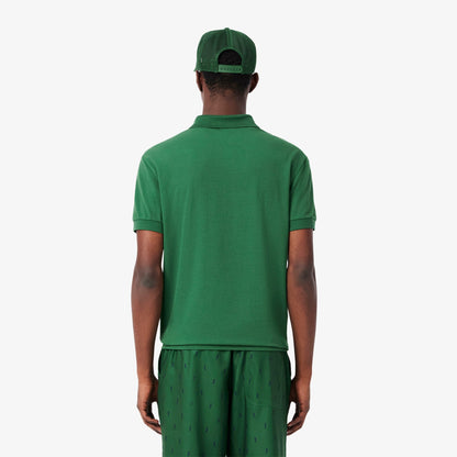 Relaxed Fit Mini-Piqué Golf Polo Shirt
