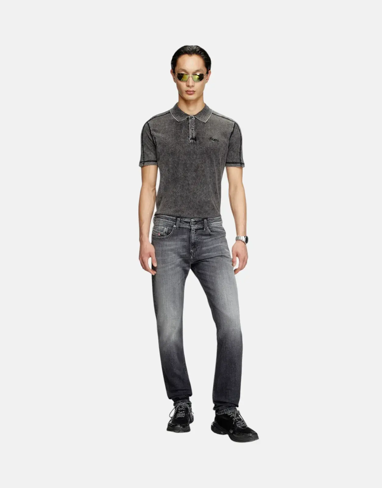 Diesel 1979 Sleenker Grey Wash Jeans
