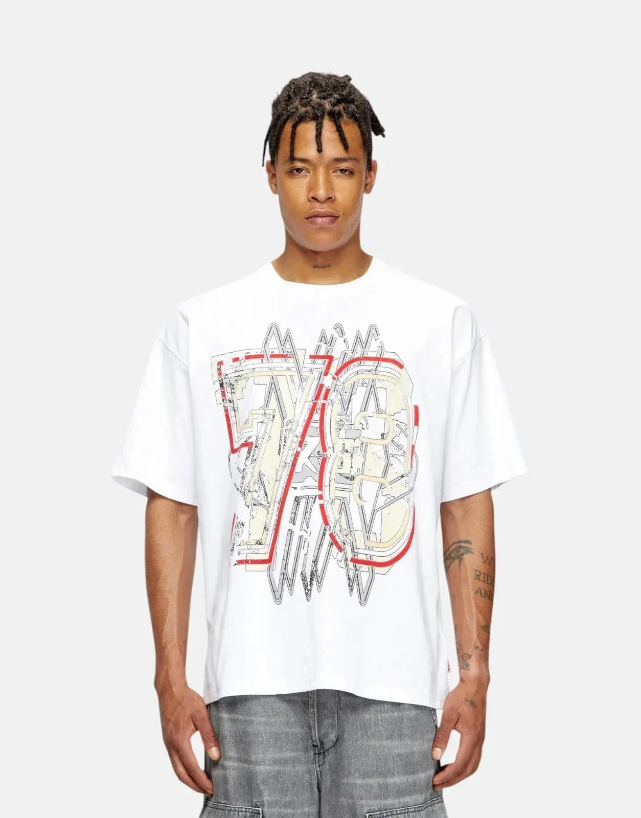 Diesel Relaxed Knit Box T-Shirt