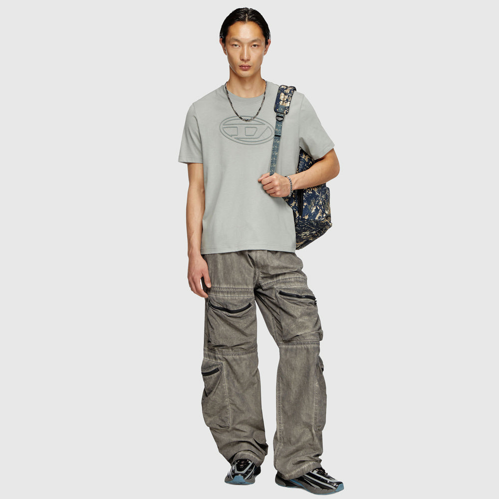 T-Adjust-Bigoval T-Shirt - Grey