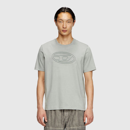 T-Adjust-Bigoval T-Shirt - Grey