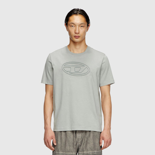 T-Adjust-Bigoval T-Shirt - Grey