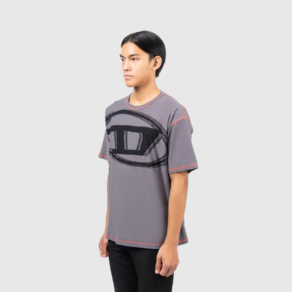 Diesel T-Doxt T-Shirt - Grey Multi