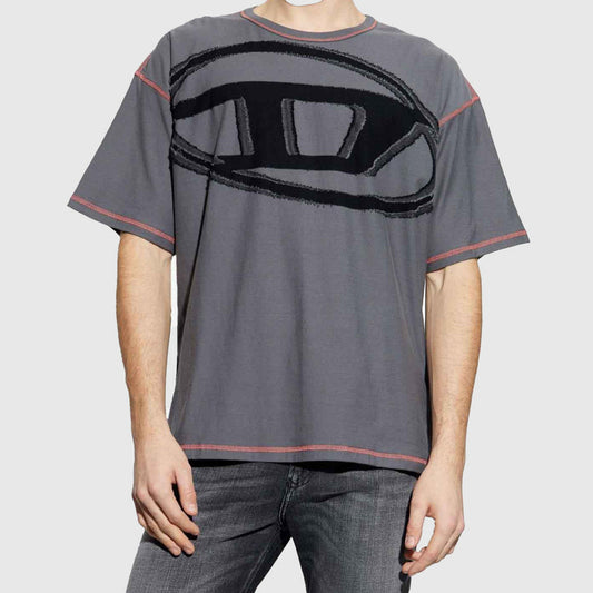 Diesel T-Doxt T-Shirt - Grey Multi