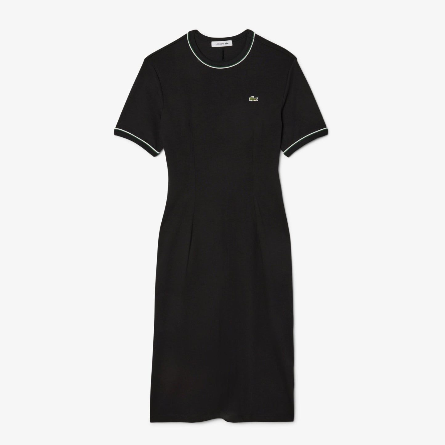 Trim Accent Jersey T-shirt Dress