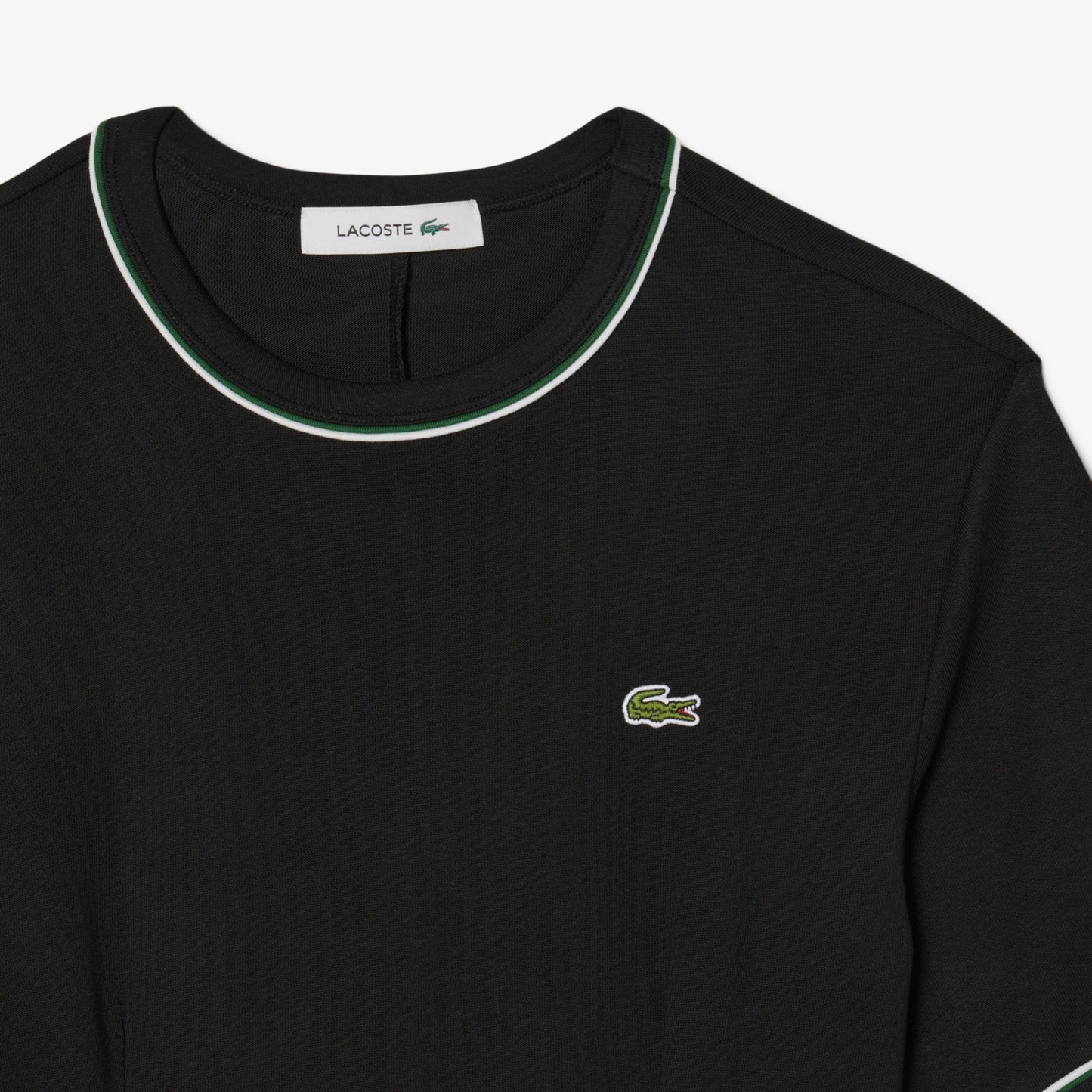 Trim Accent Jersey T-shirt Dress