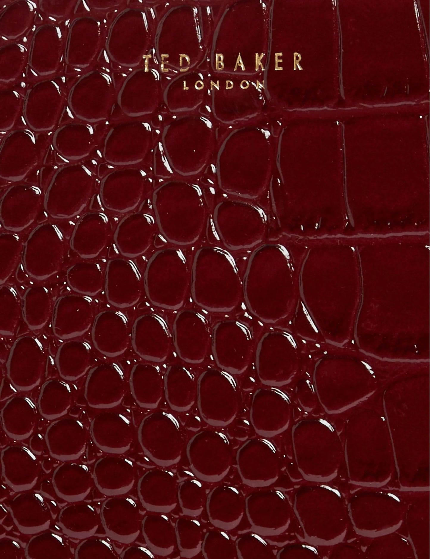 WENONAA: Croc Effect Small Icon Bag