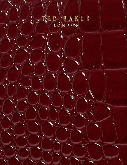 WENONAA: Croc Effect Small Icon Bag