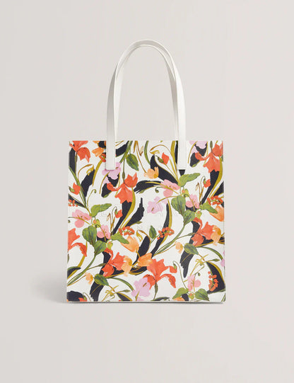 Women's FLOWELA-Floral Printed Medium Icon Bag