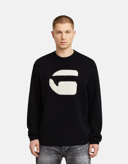 G-Star RAW G Logo Relaxed Knit Jersey