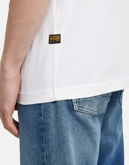 G-Star RAW Gel Print White T-Shirt