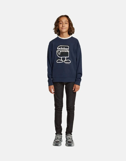 G-Star RAW Kids Comic Sartho Blue Loose Sweater