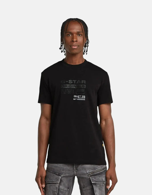 G-Star RAW Originals Black T-Shirt