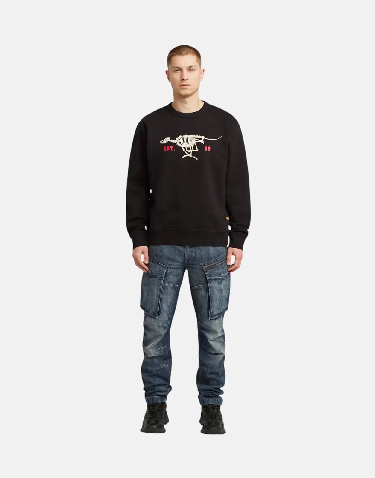 G-Star RAW Running Dog Black Sweatshirt