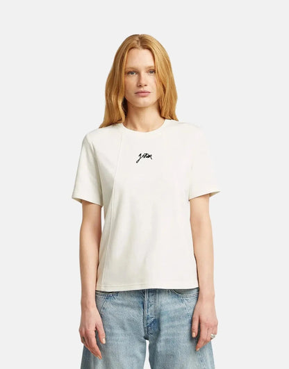 G-Star RAW Script Milk T-Shirt