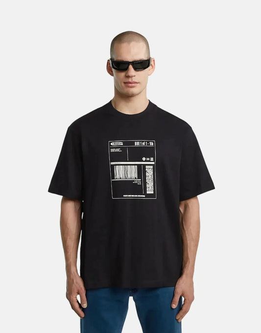 G-Star RAW Shipping Graphic Boxy Black T-Shirt