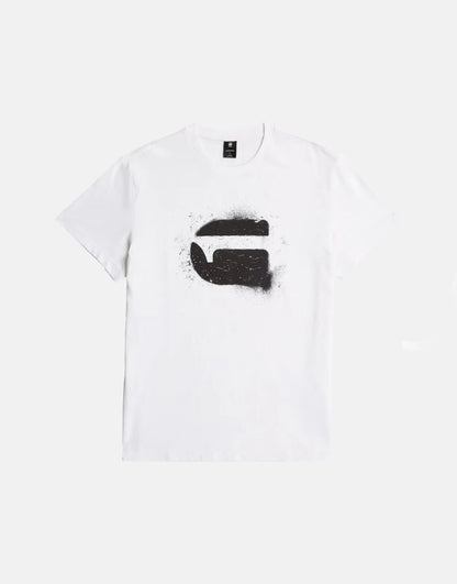 G-Star RAW Spray Logo White T-Shirt