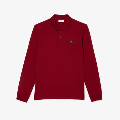 Classic Fit Long Sleeved L.12.12 Polo Shirt