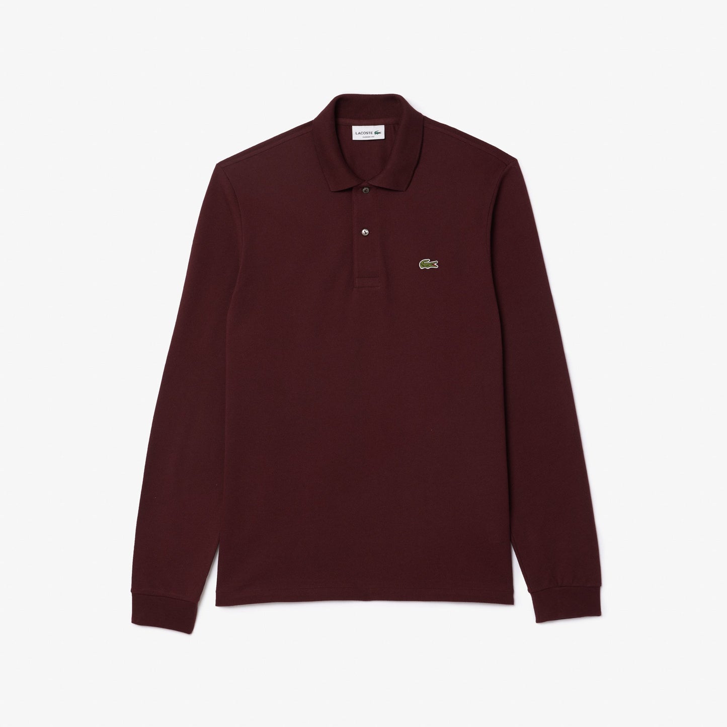 Classic Fit Long Sleeved L.12.12 Polo Shirt