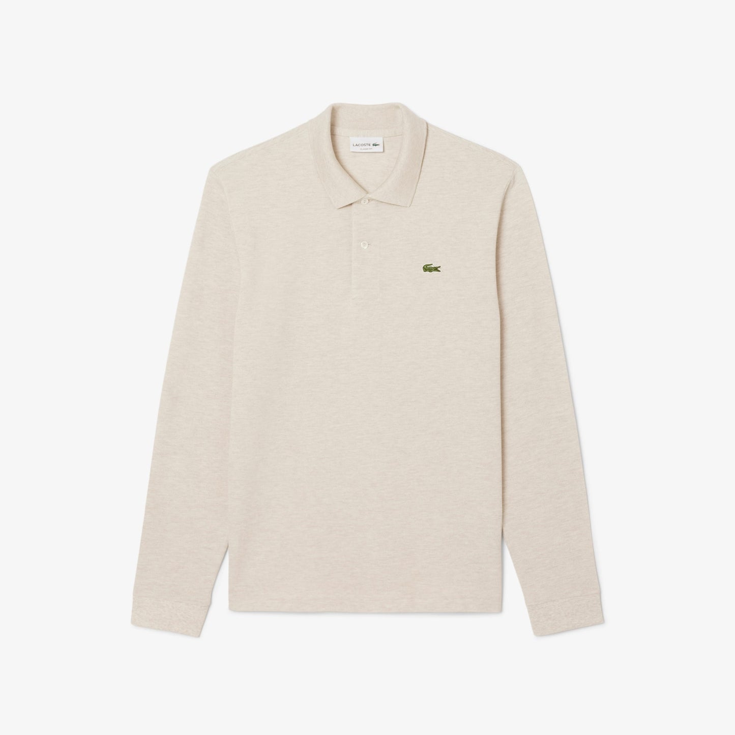 Classic Fit Long Sleeved L.12.12 Polo Shirt