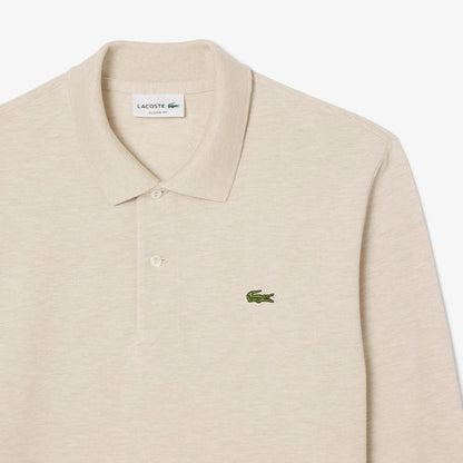 Classic Fit Long Sleeved L.12.12 Polo Shirt