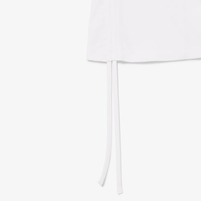 Slim Fit Adjustable Piqué Polo Shirt