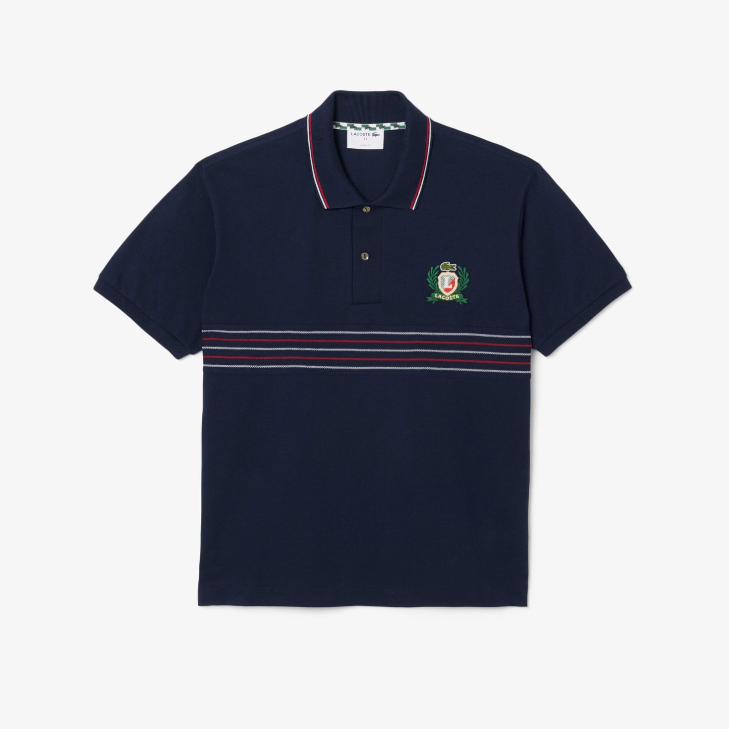 Classic Fit L.12.12 Embroidered Shield Polo Shirt