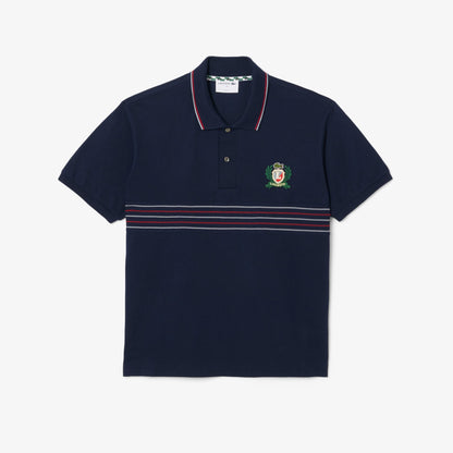 Classic Fit L.12.12 Embroidered Shield Polo Shirt