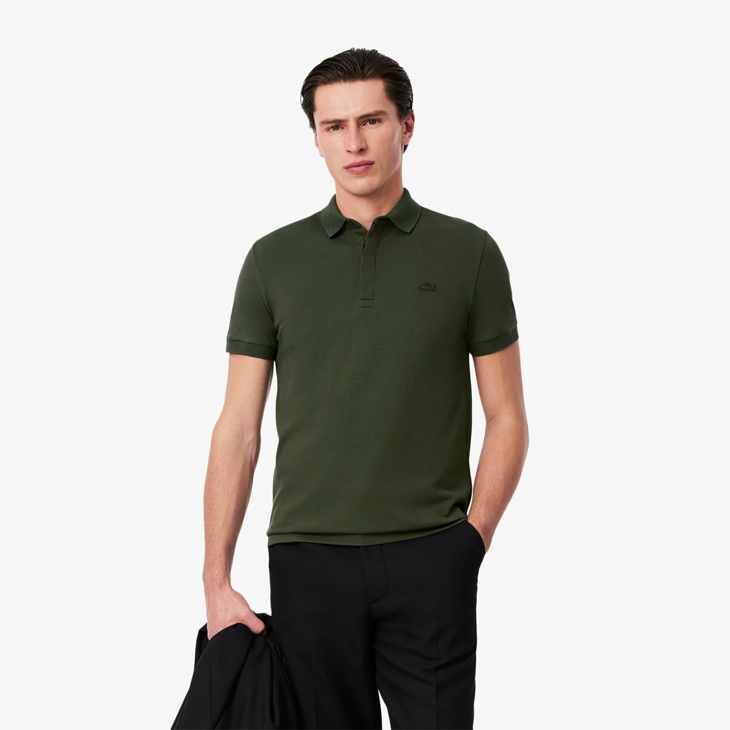 Regular Fit Paris Stretch Piqué Polo Shirt