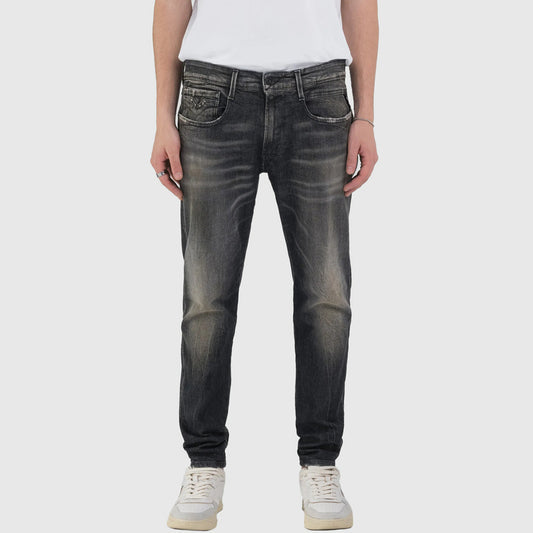 Black Power Denim Jeans - Denim Grey