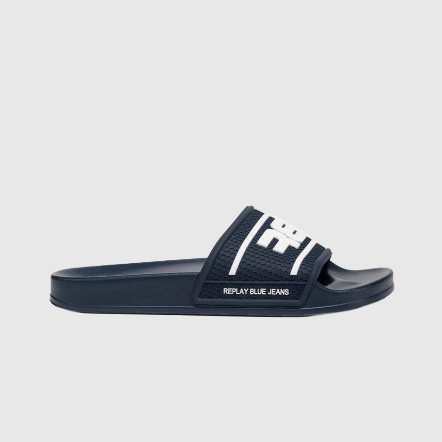 Up Total Slide - Navy Multi