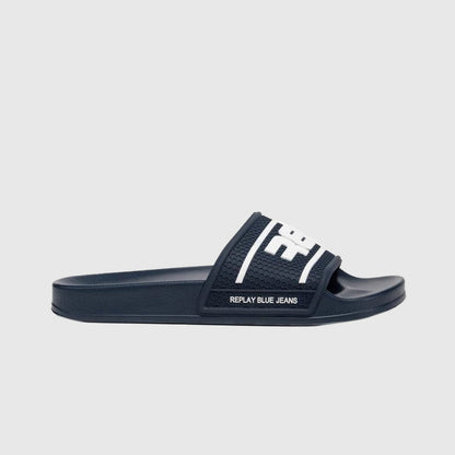 Up Total Slide - Navy Multi