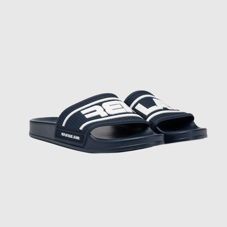 Up Total Slide - Navy Multi