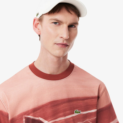 Classic Fit Tennis Print T-shirt